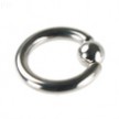 Titanium Captive Bead Ring, 8 Ga